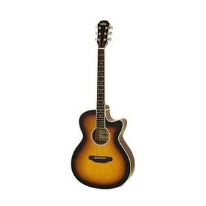 Aria FET01STD Brown Sunburst Semi Acoustic Guitar